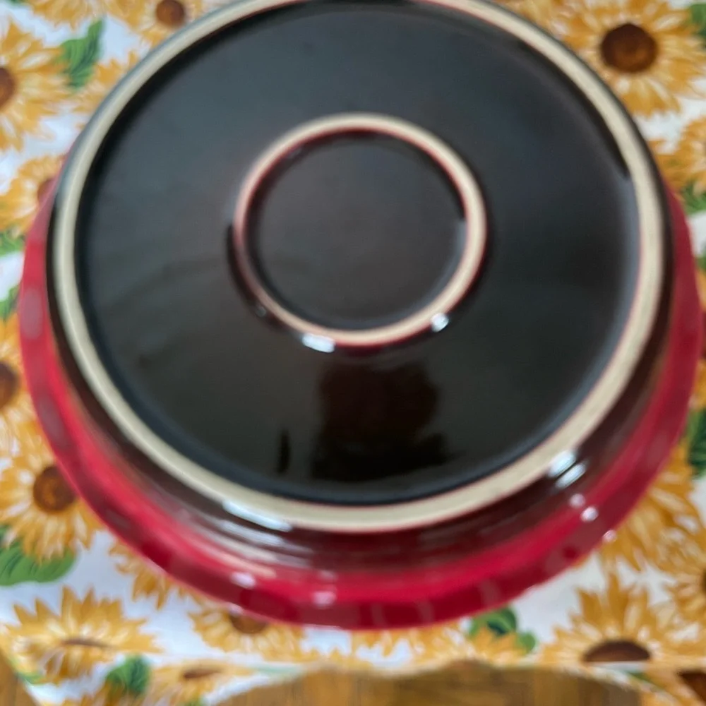 Stoneware Wavy Edge Pie Plate